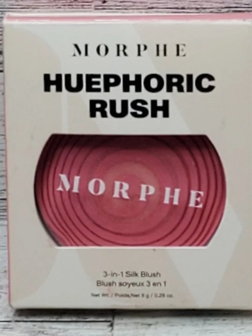 MORPHE Huephoric Rush 3-in-1 Silk Blush ~ HYPNOTIZED (Rosey Pink) NIB 8g